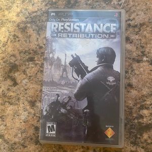 Resistance Retribution PSP game